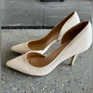 Aldo White Heels size 7.5